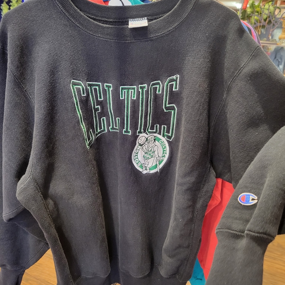 Champion × Boston Celtics Crewneck